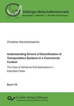 Abbildung von Harnischmacher | Understanding Drivers of Electrification of Transportation Systems in a Commercial Context | 1. Auflage | 2022 | beck-shop.de