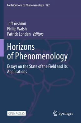 Abbildung von Yoshimi / Walsh | Horizons of Phenomenology | 1. Auflage | 2023 | 122 | beck-shop.de