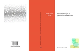 Abbildung von Löhnig | Elsass-Lothringen als juristisches Laboratorium | 1. Auflage | 2023 | beck-shop.de