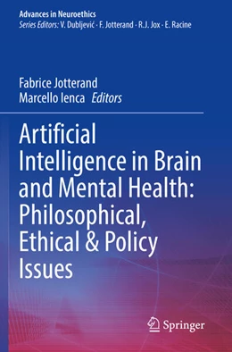 Abbildung von Jotterand / Ienca | Artificial Intelligence in Brain and Mental Health: Philosophical, Ethical & Policy Issues | 1. Auflage | 2023 | beck-shop.de