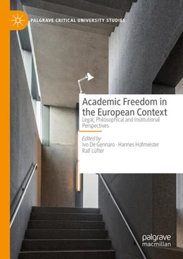 Abbildung von De Gennaro / Hofmeister | Academic Freedom in the European Context | 1. Auflage | 2023 | beck-shop.de