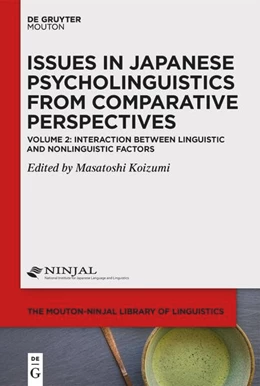 Abbildung von Koizumi | Interaction Between Linguistic and Nonlinguistic Factors | 1. Auflage | 2023 | 6 | beck-shop.de