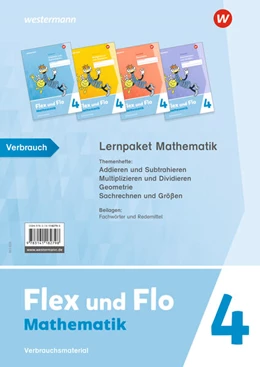 Abbildung von Flex und Flo 4. Lernpaket Mathe (Verbrauch) 2021 | 1. Auflage | 2023 | beck-shop.de