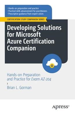 Abbildung von Gorman | Developing Solutions for Microsoft Azure Certification Companion | 1. Auflage | 2023 | beck-shop.de