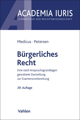 Abbildung von Medicus / Petersen | Bürgerliches Recht | 29. Auflage | 2023 | beck-shop.de
