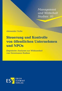 Abbildung von Nolte | Steuerung und Kontrolle von öffentlichen Unternehmen und NPOs | 1. Auflage | 2023 | beck-shop.de