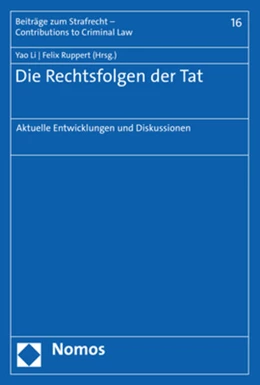 Abbildung von Li / Ruppert | Die Rechtsfolgen der Tat | 1. Auflage | 2023 | 16 | beck-shop.de