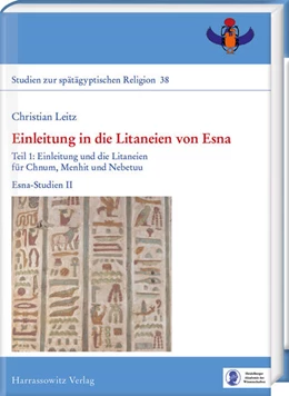 Abbildung von Leitz | Einleitung in die Litaneien von Esna | 1. Auflage | 2023 | 38 | beck-shop.de