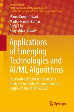 Abbildung von Tiwari / Kumar | Applications of Emerging Technologies and AI/ML Algorithms | 1. Auflage | 2023 | beck-shop.de