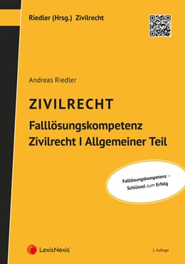 Abbildung von Riedler | Falllösungskompetenz ZR I AT | 1. Auflage | 2023 | beck-shop.de