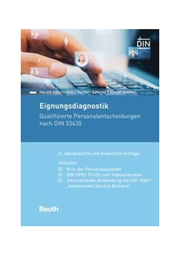 Abbildung von Ackerschott / DIN e. V. | Eignungsdiagnostik | 2. Auflage | 2023 | beck-shop.de