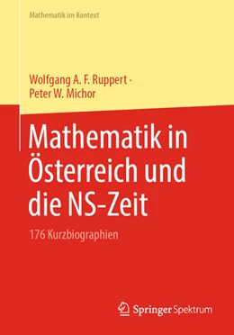 Abbildung von Ruppert / Michor | Mathematik in Österreich und die NS-Zeit | 1. Auflage | 2023 | beck-shop.de