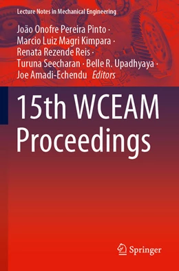 Abbildung von Pinto / Kimpara | 15th WCEAM Proceedings | 1. Auflage | 2023 | beck-shop.de