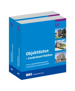 Abbildung von BKI Baukosteninformationszentrum Deutscher Architektenkammern | BKI Sonderband Holzbau S4 + S6 | 1. Auflage | 2024 | beck-shop.de