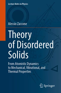 Abbildung von Zaccone | Theory of Disordered Solids | 1. Auflage | 2023 | beck-shop.de