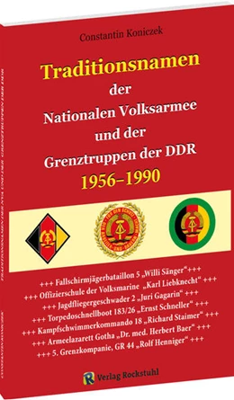 Abbildung von Koniczek | Traditionsnamen in NVA und Grenztruppen 1956-1990 | 1. Auflage | 2023 | beck-shop.de