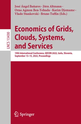 Abbildung von Bañares / Altmann | Economics of Grids, Clouds, Systems, and Services | 1. Auflage | 2023 | beck-shop.de