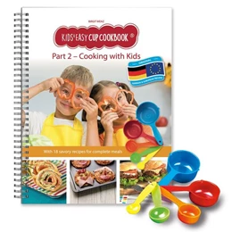 Abbildung von Wenz | Kids Easy Cup Cookbook: Cooking with Kids (Part 2), Cooking box set incl. 5 colorful measuring cups | 1. Auflage | 2023 | beck-shop.de