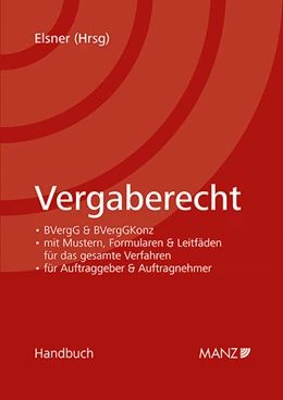 Abbildung von Elsner | Vergaberecht | 1. Auflage | 2023 | beck-shop.de