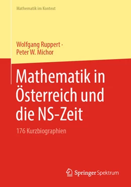 Abbildung von Ruppert / Michor | Mathematik in Österreich und die NS-Zeit | 1. Auflage | 2023 | beck-shop.de