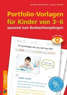 Abbildung von Schlaaf-Kirschner / Gerhardt | Portfolio-Vorlagen für Kinder von 3-6 - passend zum Beobachtungsbogen | 1. Auflage | 2023 | beck-shop.de