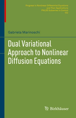 Abbildung von Marinoschi | Dual Variational Approach to Nonlinear Diffusion Equations | 1. Auflage | 2023 | beck-shop.de