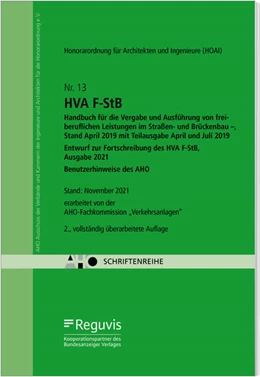 Abbildung von HVA F-StB Handbuch für die Vergabe und Ausführung von freiberuflichen Leistungen im Straßen- und Brückenbau – , Stand April 2019 mit Teilausgabe April und Juli 2019 Onlineversion | 2. Auflage | 2023 | Heft 13 | beck-shop.de