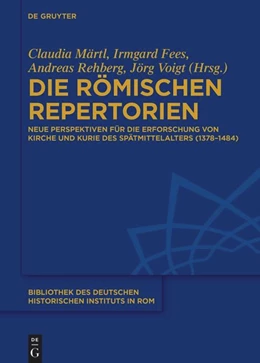 Abbildung von Märtl / Fees | Die römischen Repertorien | 1. Auflage | 2023 | 145 | beck-shop.de