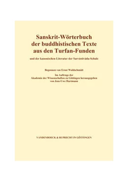 Abbildung von Sanskrit-Wörterbuch der buddhistischen Texte aus den Turfan-Funden | 1. Auflage | 2023 | beck-shop.de