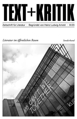 Abbildung von Literatur im öffentlichen Raum | 1. Auflage | 2023 | beck-shop.de