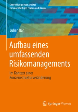 Abbildung von Bär | Aufbau eines umfassenden Risikomanagements | 1. Auflage | 2023 | beck-shop.de