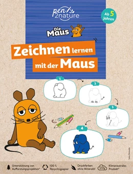 Abbildung von Pen2nature | Zeichnen lernen mit der Maus. Zeichenschule für Kinder ab 5 Jahren | 1. Auflage | 2023 | beck-shop.de