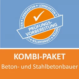 Abbildung von Christiansen / Rung-Kraus | AzubiShop24.de Kombi-Paket Beton- und Stahlbetonbauer Lernkarten | 3. Auflage | 2024 | beck-shop.de