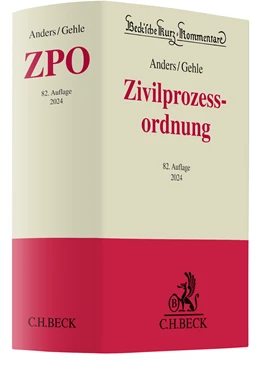 Abbildung von Anders / Gehle | Zivilprozessordnung: ZPO | 82. Auflage | 2024 | Band 1 | beck-shop.de