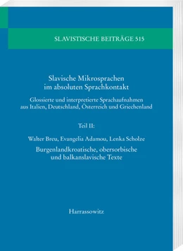 Abbildung von Breu / Adamou | Slavische Mikrosprachen im absoluten Sprachkontakt | 1. Auflage | 2023 | 515 | beck-shop.de