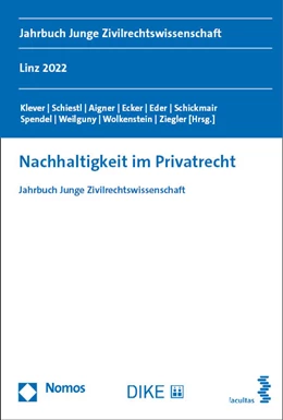 Abbildung von Klever / Schiestl | Nachhaltigkeit im Privatrecht | 1. Auflage | 2023 | 6 | beck-shop.de