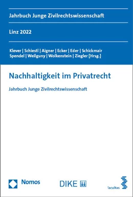 Abbildung von Klever / Schiestl | Nachhaltigkeit im Privatrecht | 1. Auflage | 2023 | 6 | beck-shop.de