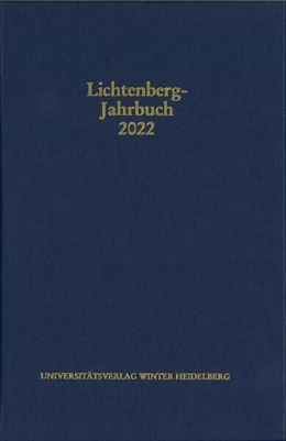 Abbildung von Joost / Moennighoff | Lichtenberg-Jahrbuch 2022 | 1. Auflage | 2023 | beck-shop.de