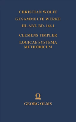 Abbildung von Timpler | Logicae systema methodicum | 1. Auflage | 2023 | 166 | beck-shop.de