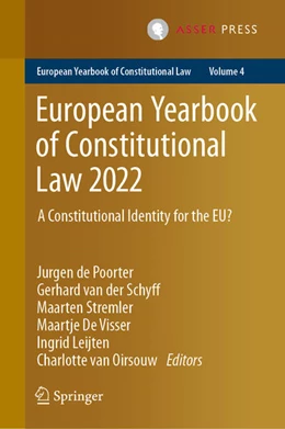 Abbildung von de Poorter / Schyff | European Yearbook of Constitutional Law 2022 | 1. Auflage | 2023 | beck-shop.de