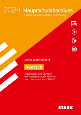 Abbildung von STARK Original-Prüfungen und Training Hauptschulabschluss 2024 - Deutsch 9. Klasse - BaWü | 17. Auflage | 2023 | beck-shop.de