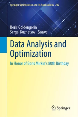 Abbildung von Goldengorin / Kuznetsov | Data Analysis and Optimization | 1. Auflage | 2023 | beck-shop.de