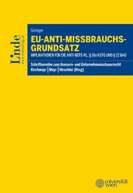 Abbildung von Kirchmayr / Mayr | EU-Anti-Missbrauchsgrundsatz | 1. Auflage | 2023 | 13 | beck-shop.de