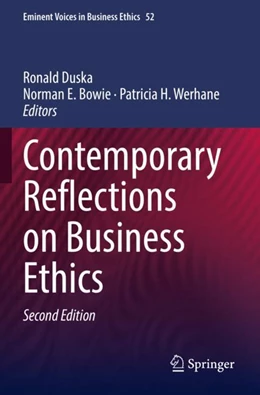 Abbildung von Bowie / Duska | Contemporary Reflections on Business Ethics | 2. Auflage | 2023 | beck-shop.de