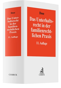 Abbildung von Dose | Unterhaltsrecht in der familienrechtlichen Praxis | 11. Auflage | 2025 | beck-shop.de