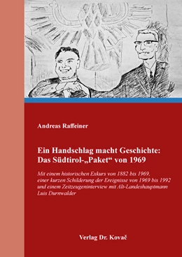Abbildung von Raffeiner | Ein Handschlag macht Geschichte: Das Südtirol-„Paket“ von 1969 | 1. Auflage | 2023 | 122 | beck-shop.de