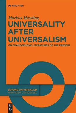 Abbildung von Messling | Universality after Universalism | 1. Auflage | 2023 | 4 | beck-shop.de