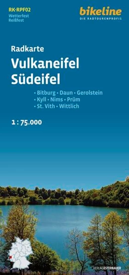 Abbildung von Esterbauer Verlag | Radkarte Vulkaneifel Südeifel (RK-RPF02) | 3. Auflage | 2024 | beck-shop.de