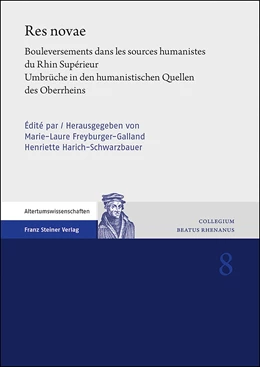 Abbildung von Freyburger-Galland / Harich-Schwarzbauer | Res novae | 1. Auflage | 2020 | beck-shop.de