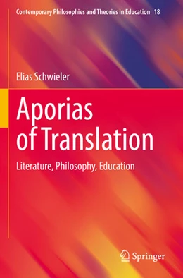 Abbildung von Schwieler | Aporias of Translation | 1. Auflage | 2023 | 18 | beck-shop.de